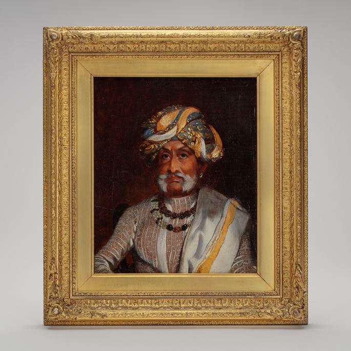 George Landseer - Portrait of Maharaja Mummadi Krishnaraja Wodeyar of Mysore | MasterArt